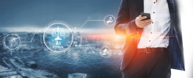 AI toplumu dönüştürüyor, önemli etik soruları gündeme getiriyor. Yapay zeka dizaynındaki ahlak kuralları adaleti sağlar. Al etik sorumlu kararı destekliyor. Yapay zeka gücünü güçlü etiklerle dengelemek çok önemli. Eğri