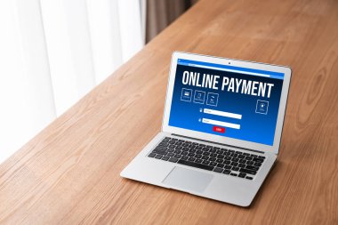 İnternet üzerinden modem para transferi için çevrimiçi ödeme platformu