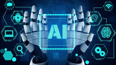 LLM Teknoloji, Büyük Veri, Makine Öğrenme, İş Desteği için Üretici AI, Geleceğin AI Teknolojisi ve Yapay Zeka Mühendisliği Asistan Beyin İşlemcisi. Thunk