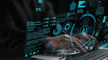 LLM Teknoloji, Büyük Veri, Makine Öğrenme, İş Desteği için Üretici AI, Geleceğin AI Teknolojisi ve Yapay Zeka Mühendisliği Asistan Beyin İşlemcisi. Thunk