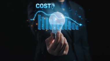 Dijital dönüşüm, işletme maliyeti optimizasyonu, operasyonel maliyet düşüşü, finansal tasarruflar ve ticari başarı için kaynak verimliliği stratejileri yoluyla maliyet azaltma ve maliyet tasarrufu. Elide