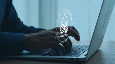 Dijital sektörde verimlilik artışı, üretkenlik araçlarını, verimlilik takibini, verimlilik optimizasyonunu ve iş yeri verimliliği için iş akışını göstermektedir. Elide