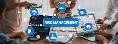 Explore advanced risk management strategies showcased in a collaborative business environment. This image highlights essential tools for effective decision-making and operational control. Amity