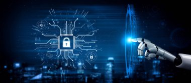 Siber güvenlik sisteminin korunması, tehditlerin izlenmesi, saldırı düzenlerinin analiz edilmesi ve akıllı şifreleme protokolleri kullanılarak dijital altyapının güvence altına alınması. Kefil