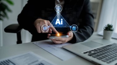 LLM Teknoloji, Büyük Veri, Makine Öğrenme, İş Desteği için Üretici AI, Geleceğin AI Teknolojisi ve Yapay Zeka Mühendisliği Asistan Beyin İşlemcisi. Eğri