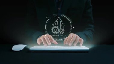 Dijital sektörde verimlilik artışı, üretkenlik araçlarını, verimlilik takibini, verimlilik optimizasyonunu ve iş yeri verimliliği için iş akışını göstermektedir. Elide