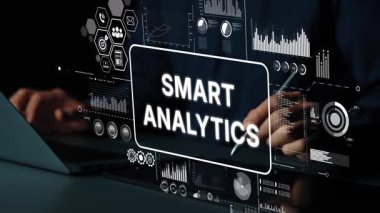 Innovative Smart Analytics Dashboard with Data Visualization and Insights for Business Intelligence Solutions. Asymptotic smart data analytic.