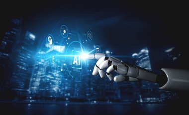 Yapay zeka yapay zeka çekirdek teknolojisinin ekosistemi. Veri analizi, makine öğrenmesi ve küresel ağları destekleyen bir yapay zeka platformu. Motif