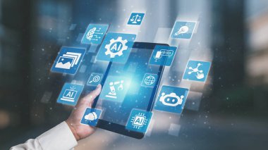 LLM Teknoloji, Büyük Veri, Makine Öğrenme, İş Desteği için Üretici AI, Geleceğin AI Teknolojisi ve Yapay Zeka Mühendisliği Asistan Beyin İşlemcisi. Spire.