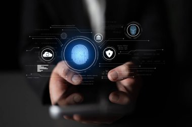 Bulut erişimini sağlamak, hassas verileri korumak ve dijital platformlardaki kullanıcıları doğrulamak için parmak izi ve yüz tanıma sistemini kullanarak biyometrik kimlik sistemi