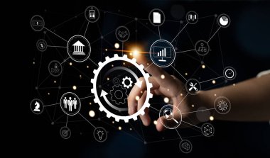 A business process automation and operations management system. A concept for integrating and automating core business functions for efficiency. Motif