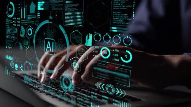 LLM Teknoloji, Büyük Veri, Makine Öğrenme, İş Desteği için Üretici AI, Geleceğin AI Teknolojisi ve Yapay Zeka Mühendisliği Asistan Beyin İşlemcisi. Thunk