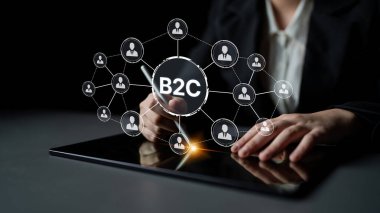 B2C stratejisi doğrudan tüketiciye dağıtım ürünlerine odaklanıyor. Başarılı B2C modeli tüketici katılımını artırır, B2C lojistiğini düzene sokar ve dijital perakende yoluyla tüketici memnuniyetini artırır. Eğri