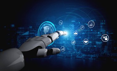 Yapay zeka, veri analizlerini öngörü modelleri, akıllı gösterge panelleri ve veri odaklı iş kararları için sanal asistan görüşleriyle yürütüyor. Kefil